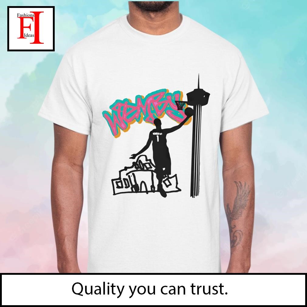 Victor Wembanyama Dunk | Kids T-Shirt