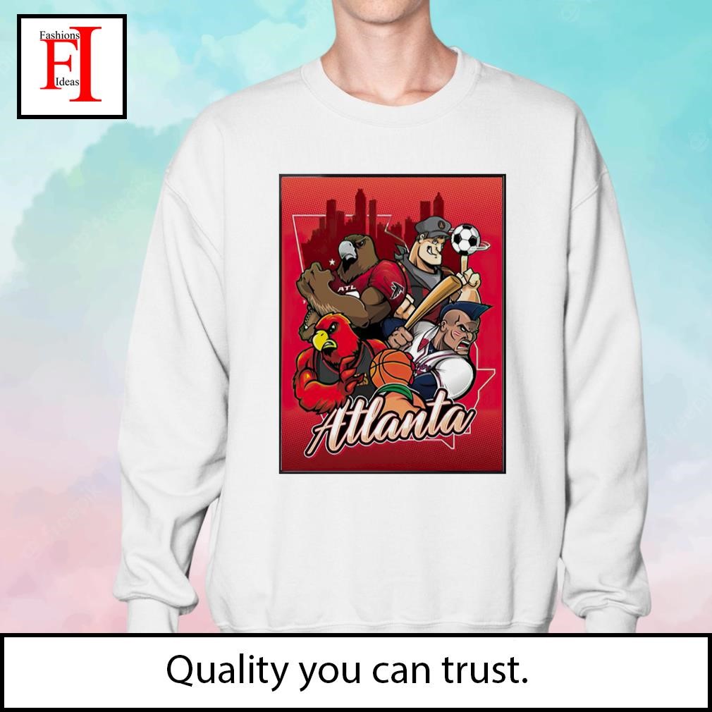 Official atlanta Falcons Atlanta Braves And Atlanta Hawks Shirt, hoodie,  sweater, long sleeve and tank top