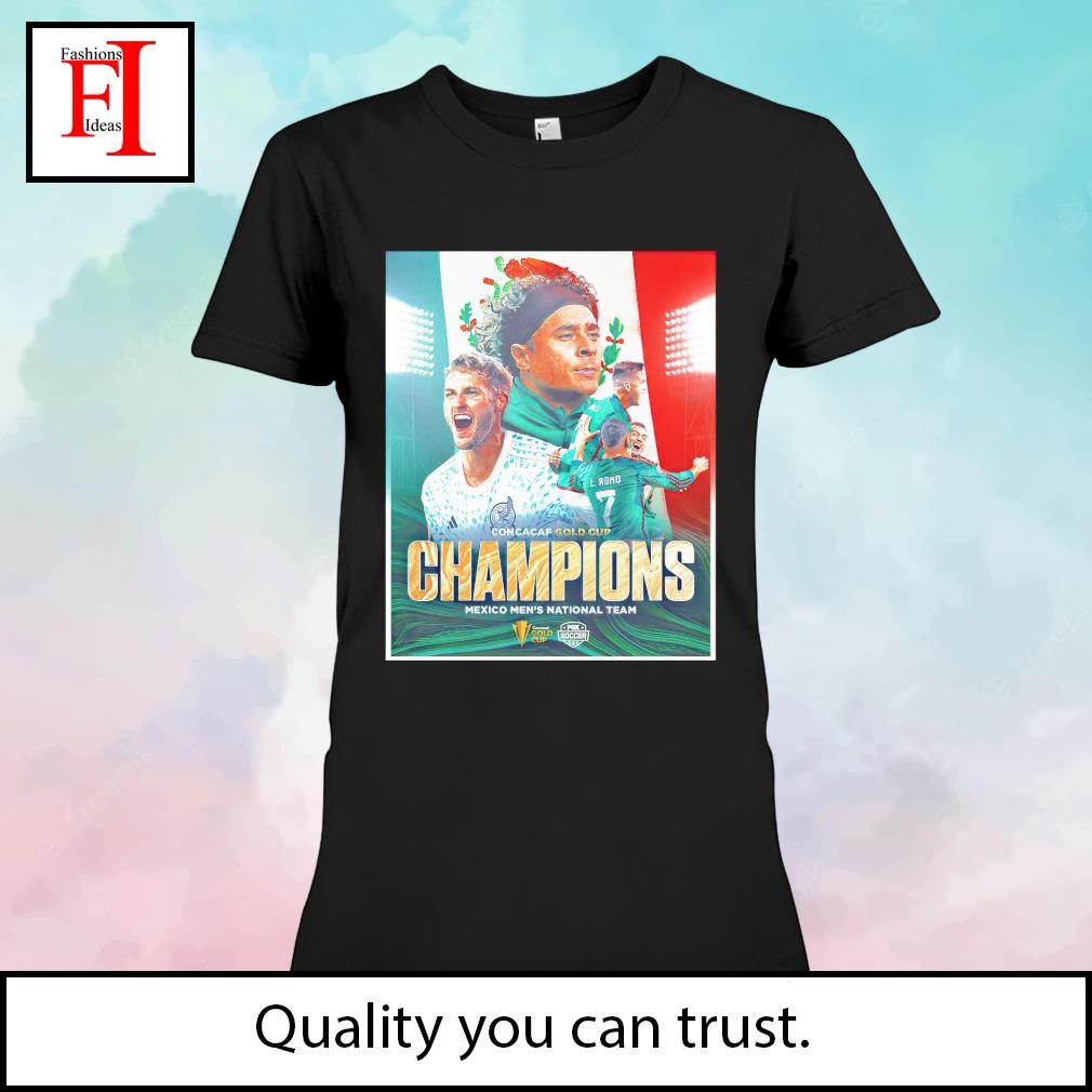 Official concacaf Gold Cup Champions Mexico Men's National Team Poster Shirt,  hoodie, sweater, long sleeve and tank top