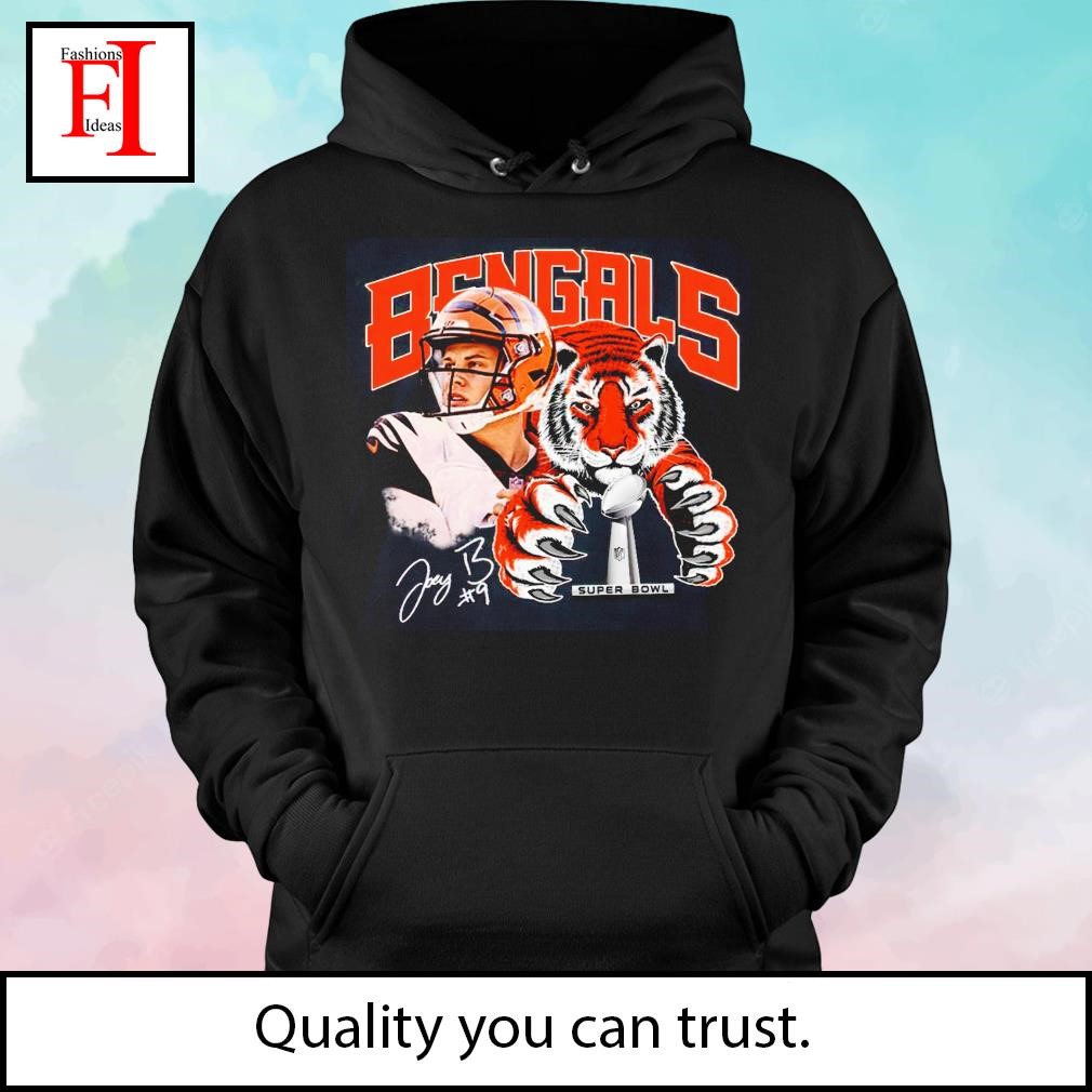 Joey B Cincinnati Bengals Super Bowl signature shirt, hoodie, sweater, long  sleeve and tank top