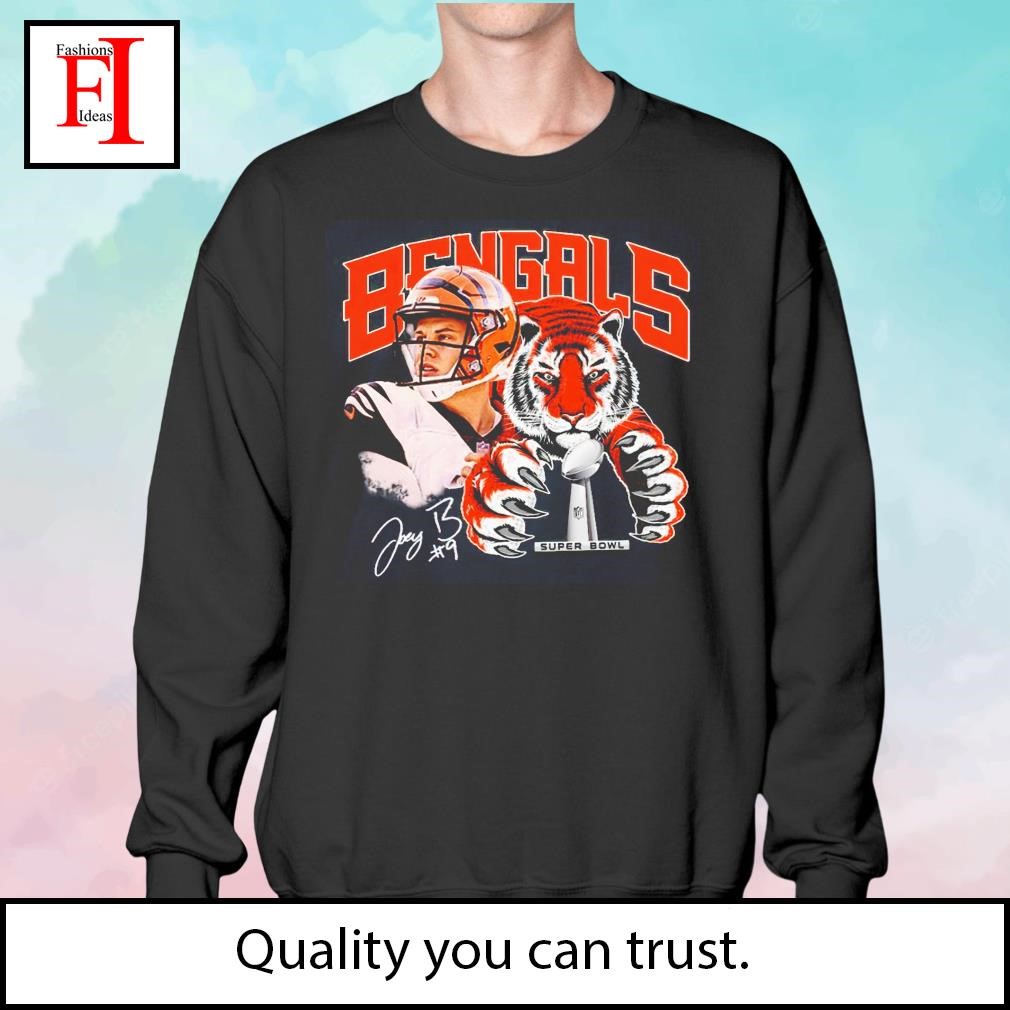 Joey B Cincinnati Bengals Super Bowl signature shirt, hoodie, sweater, long  sleeve and tank top