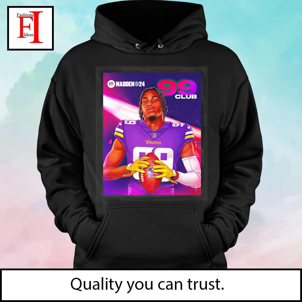 Justin Jefferson 18 Minnesota Vikings player football poster shirt, hoodie,  sweater, long sleeve and tank top