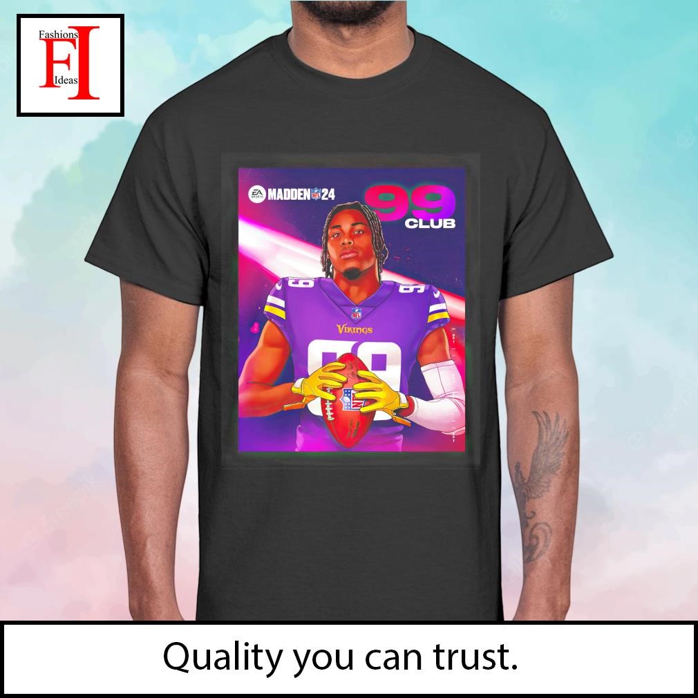 Justin Jefferson 18 Minnesota Vikings player football poster shirt, hoodie,  sweater, long sleeve and tank top