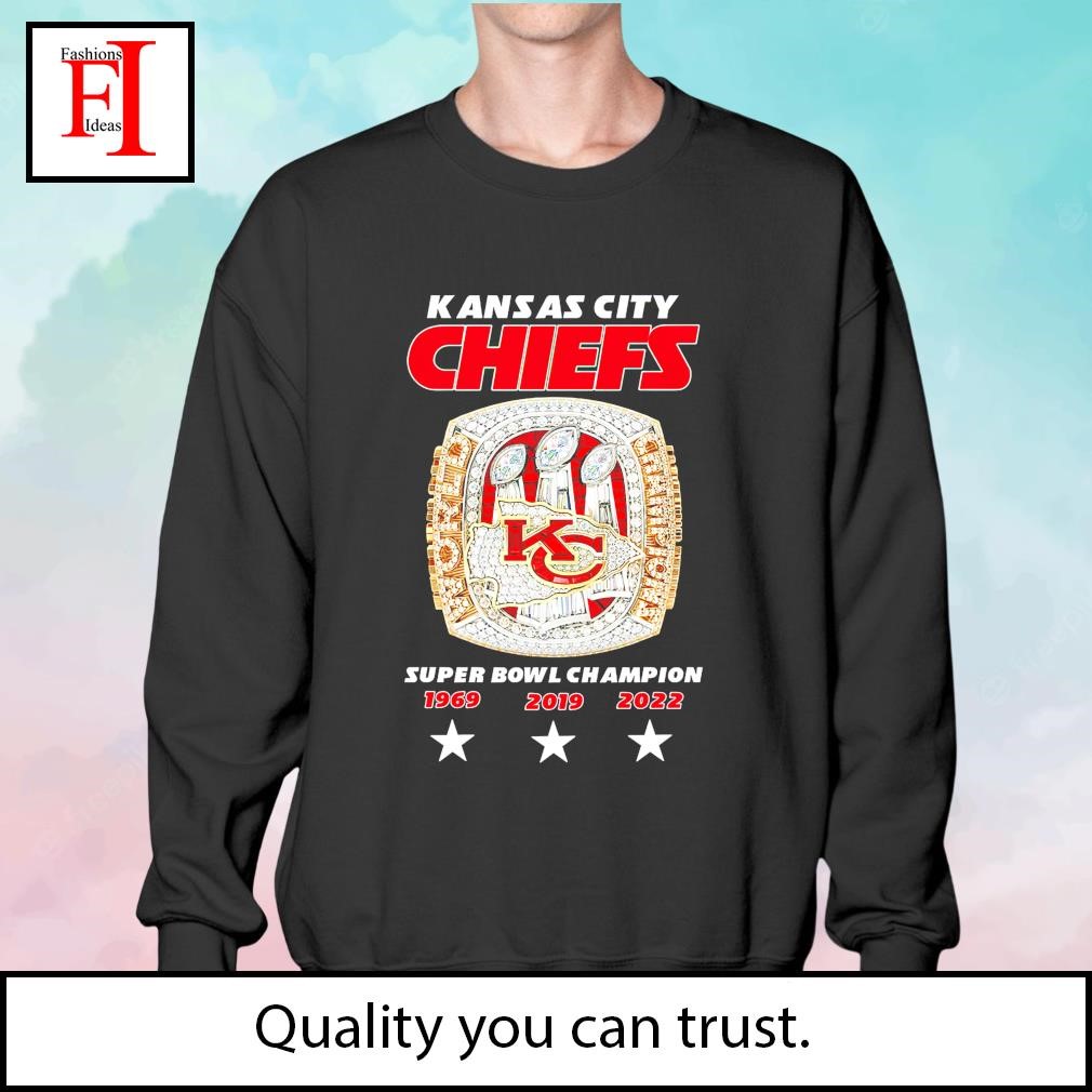 Official kansas City Chiefs Ring Super Bowl Champion 1969 2019 2022 shirt,  hoodie, sweater, long sleeve and tank top