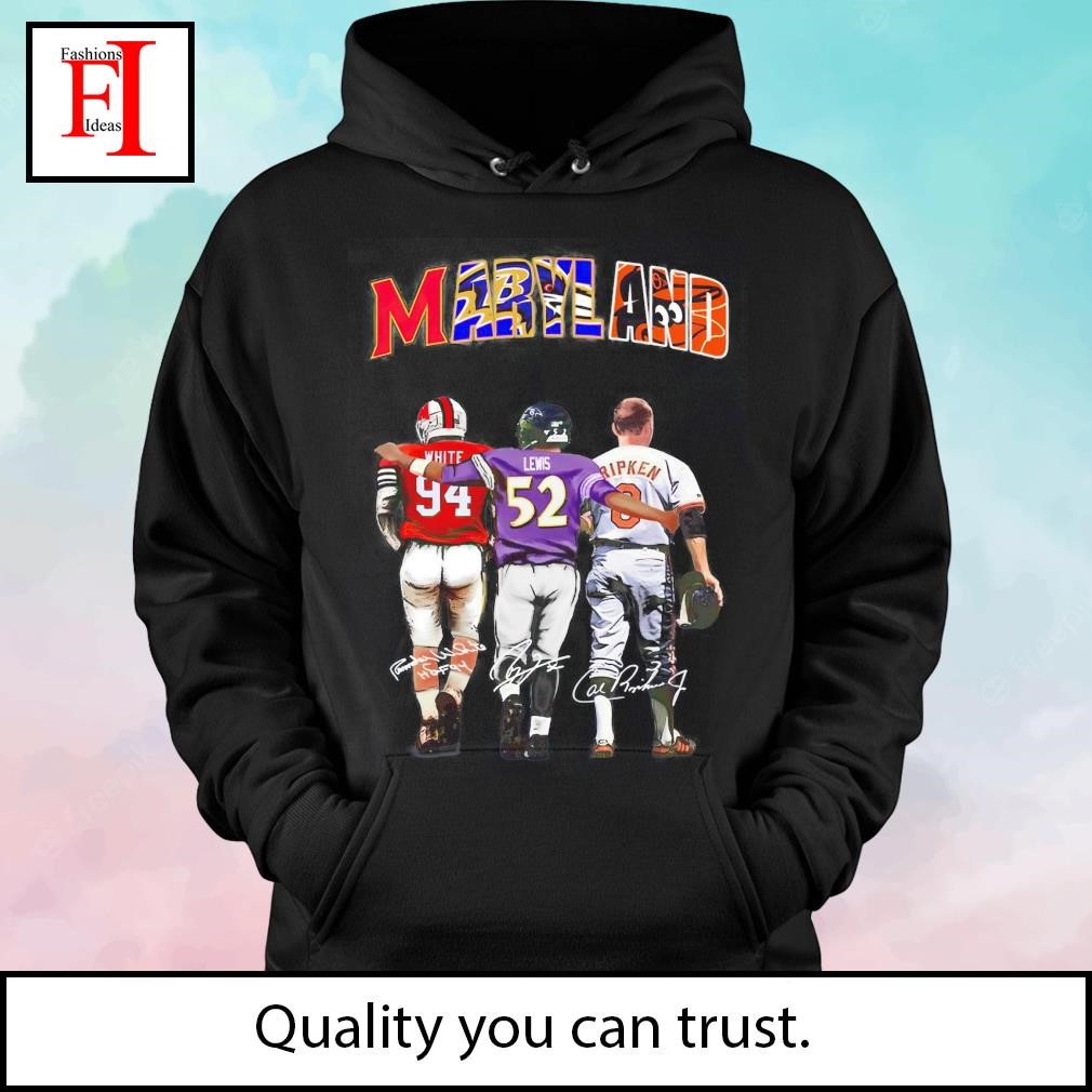 Maryland sport signature Ripken Lewis White shirt, hoodie, sweater and long  sleeve