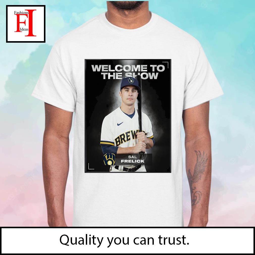 Sal Frelick Milwaukee Brewers Welcome To The MLB Show T-Shirt