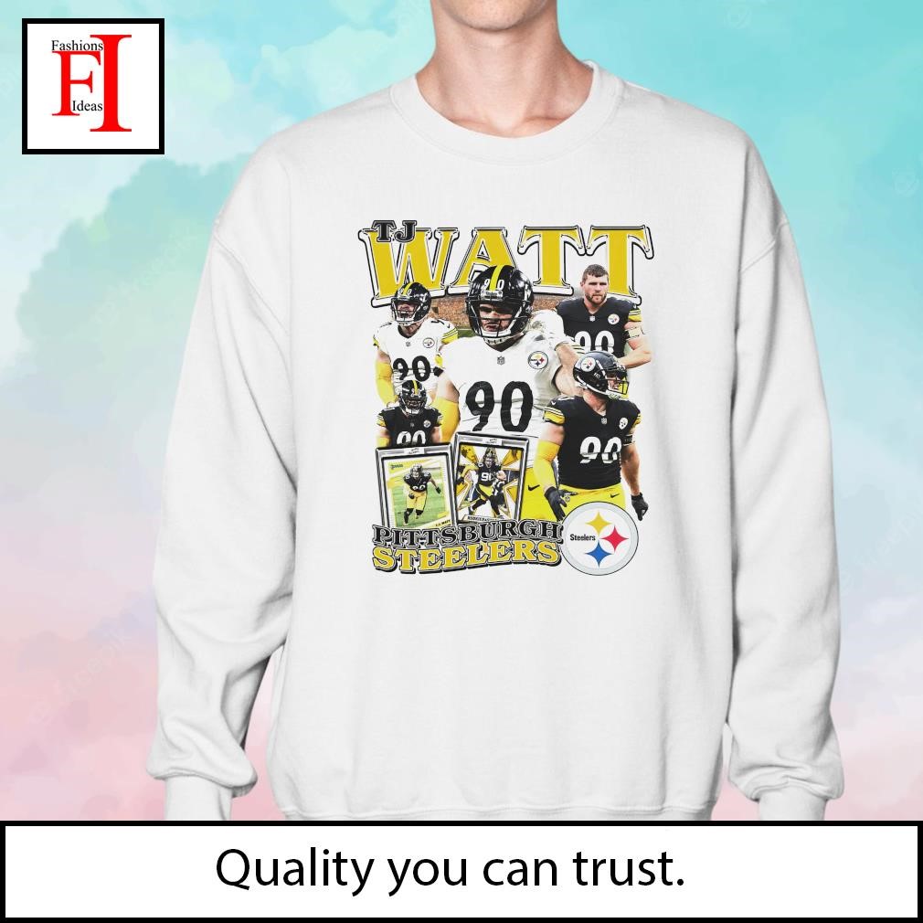 T.J Watt 90 Pittsburgh Steelers t-shirt, hoodie, sweater, long