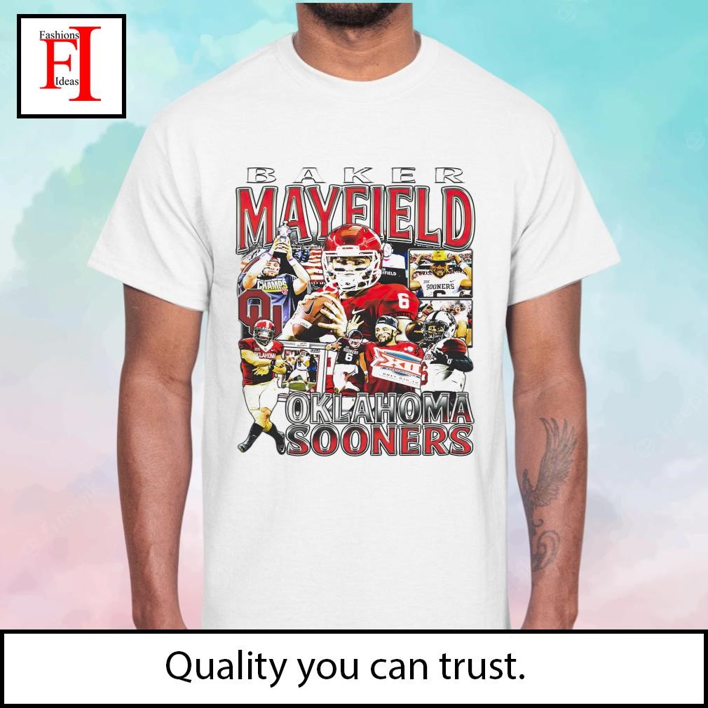 Baker Mayfield Oklahoma Jerseys, Baker Mayfield Shirts, Oklahoma Sooners  Apparel, Baker Mayfield Gear