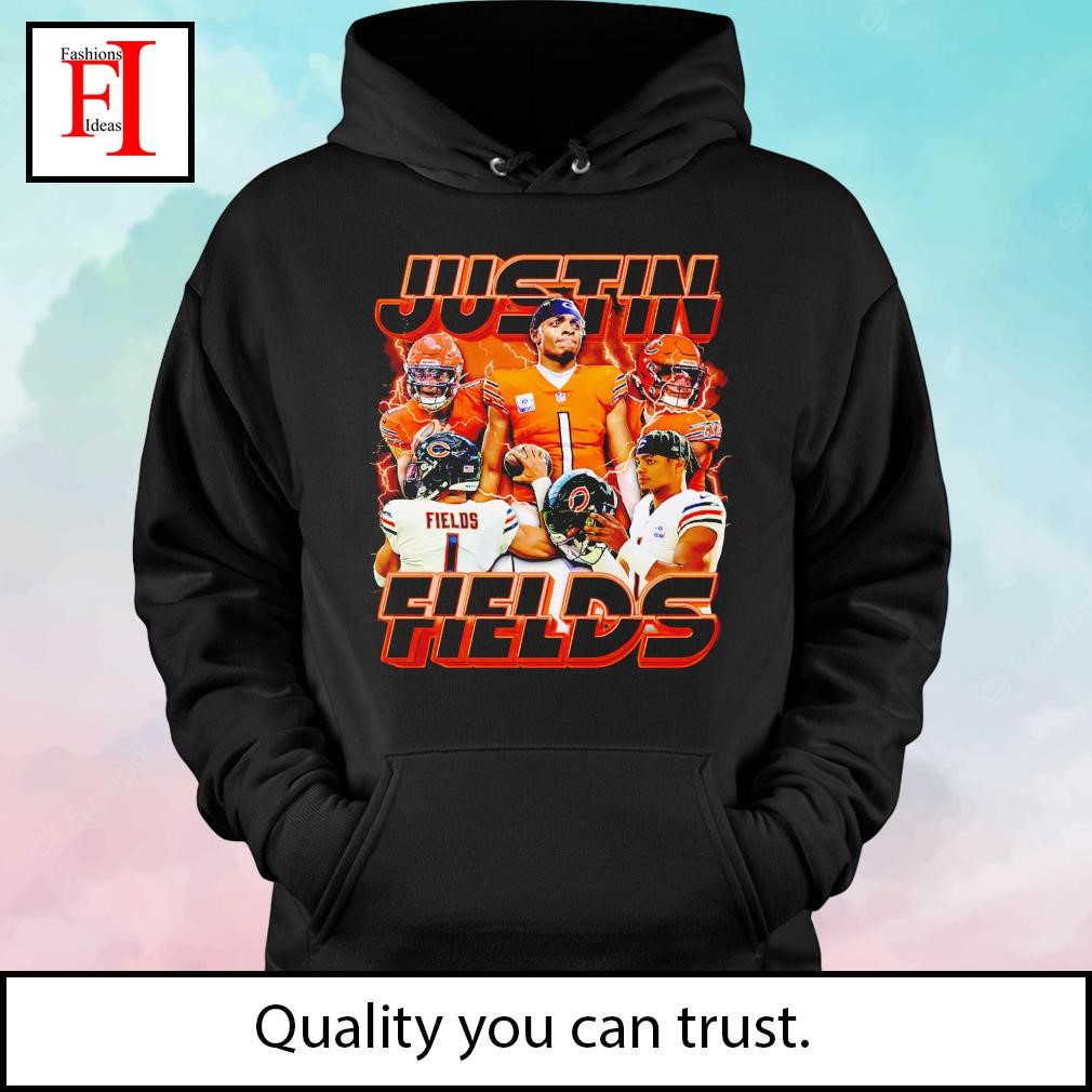 Chicago Bears Justin Fields Caricature Shirt, hoodie, sweater, long sleeve  and tank top