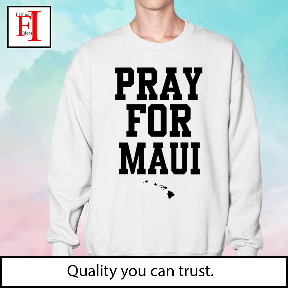 Kamu Grugier-Hill Pray For Maui Shirt