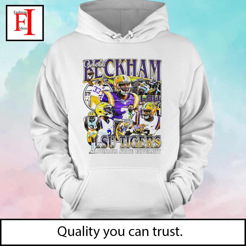 Official odell Beckham Jr Lsu Tigers Louisiana State University T-shirts,  hoodie, tank top, sweater and long sleeve t-shirt