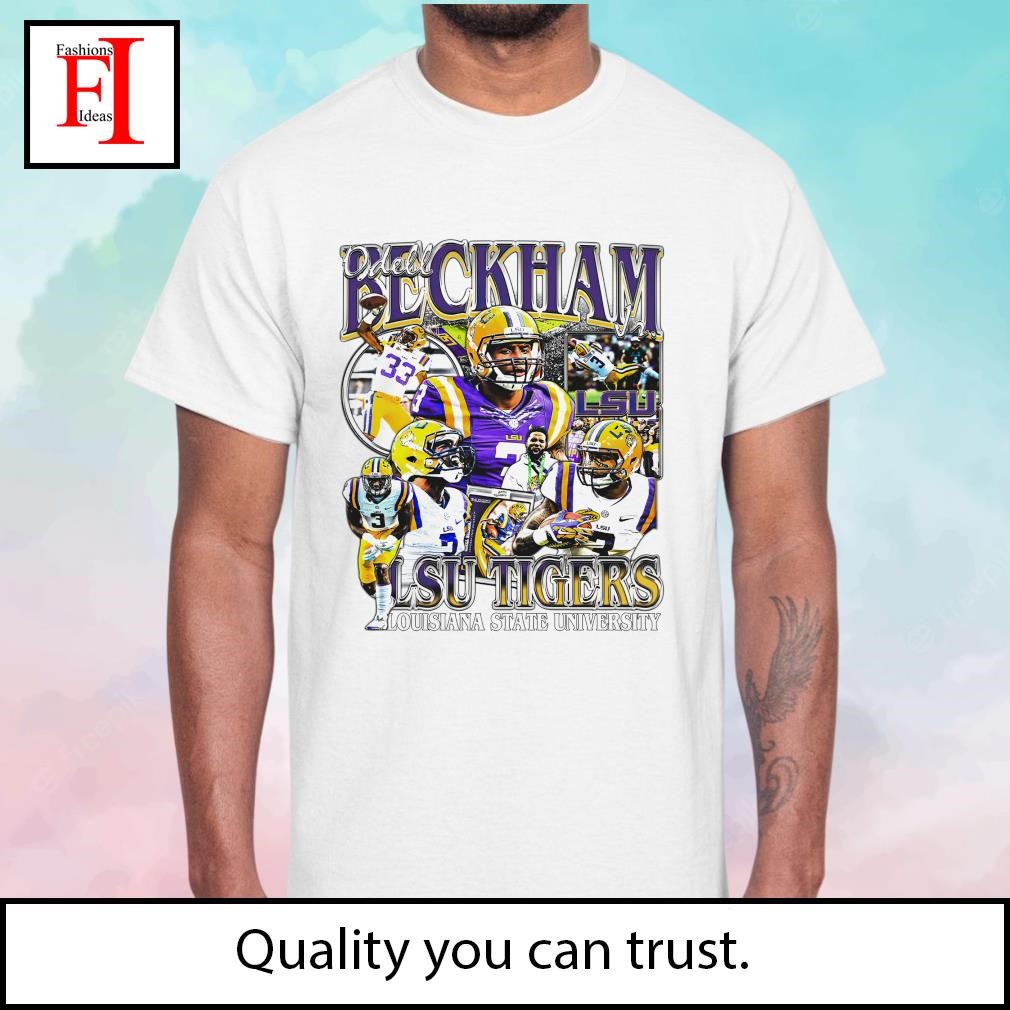 Odell Beckham Jr Lsu Tigers Louisiana State University T shirts