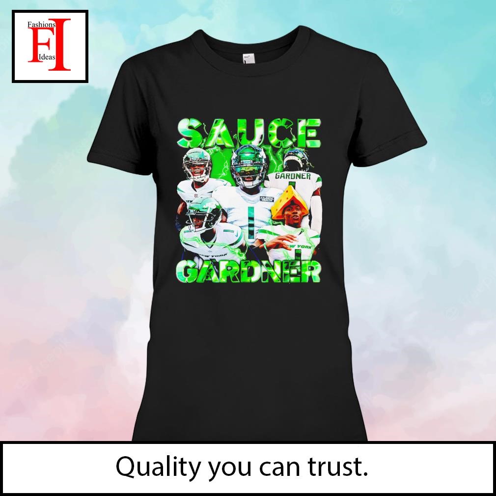 Sauce Gardner Trending Shirt, Nfl Football Tee Tops Short Sleeve