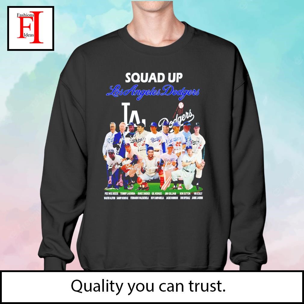 Squad Up Los Angeles Dodgers Signature shirt, hoodie, sweater