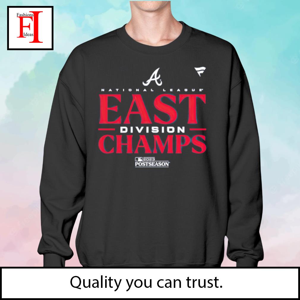 Atlanta Braves 2023 National League East Division Champs shirt, hoodie,  sweater, long sleeve and tank top