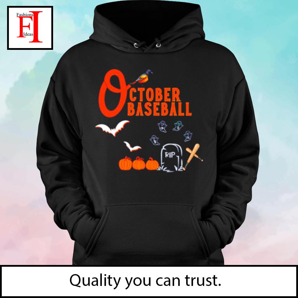 Baltimore Orioles Celebratory October Baseball Shirt, Rip Al East