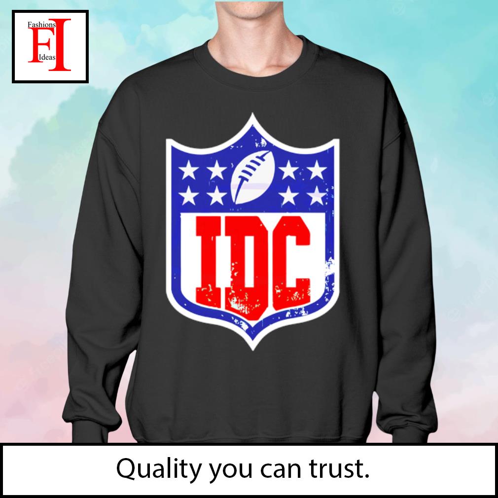 IDC NFL football logo shirt, hoodie, sweater, long sleeve and tank top