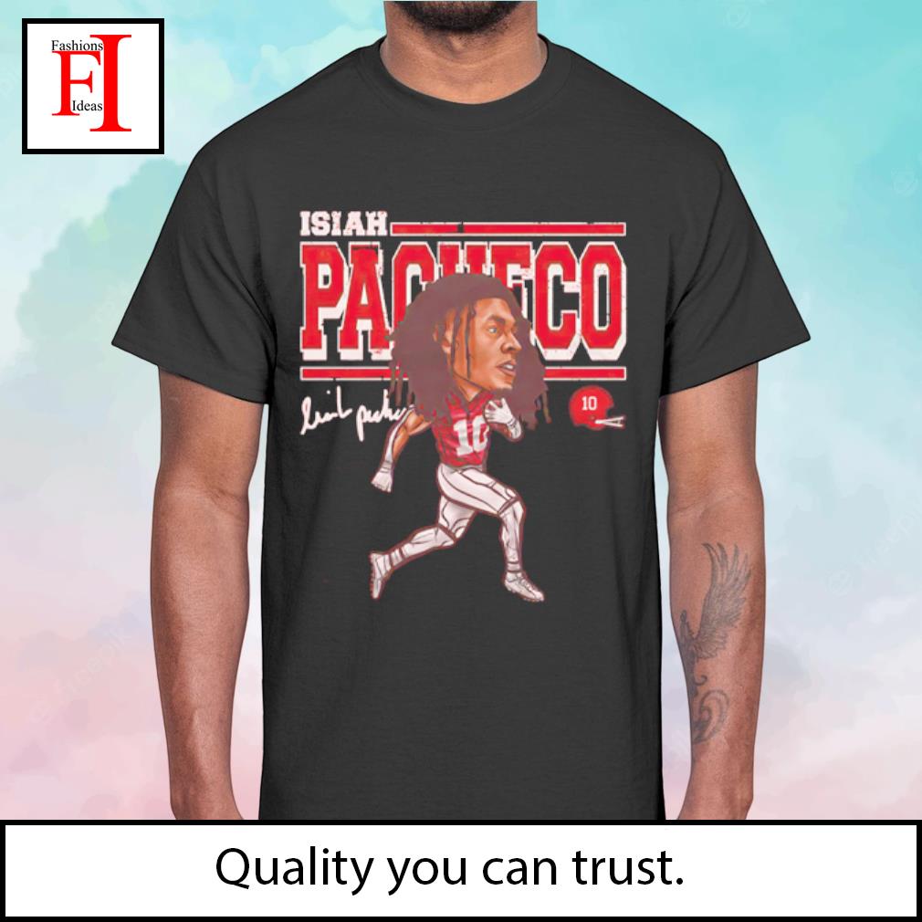 Official isiah pacheco kansas city cartoon football shirt, hoodie