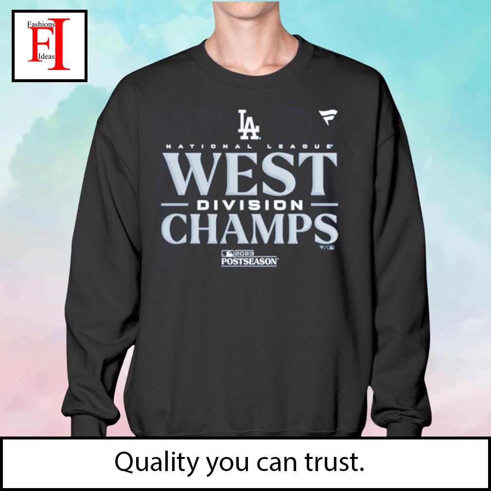 Official Los Angeles Dodgers National League West 2023 Champions Postseason  Shirt, hoodie, sweater, long sleeve and tank top
