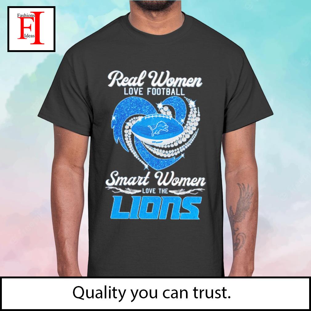 Real Women love Football Smart Women love the Detroit Lions 2023 Logo shirt,  hoodie, longsleeve, sweatshirt, v-neck tee