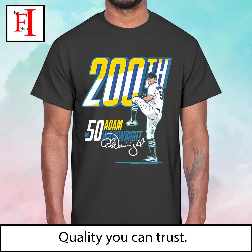 Official Adam wainwright 200 And Signature shirt, hoodie, sweater