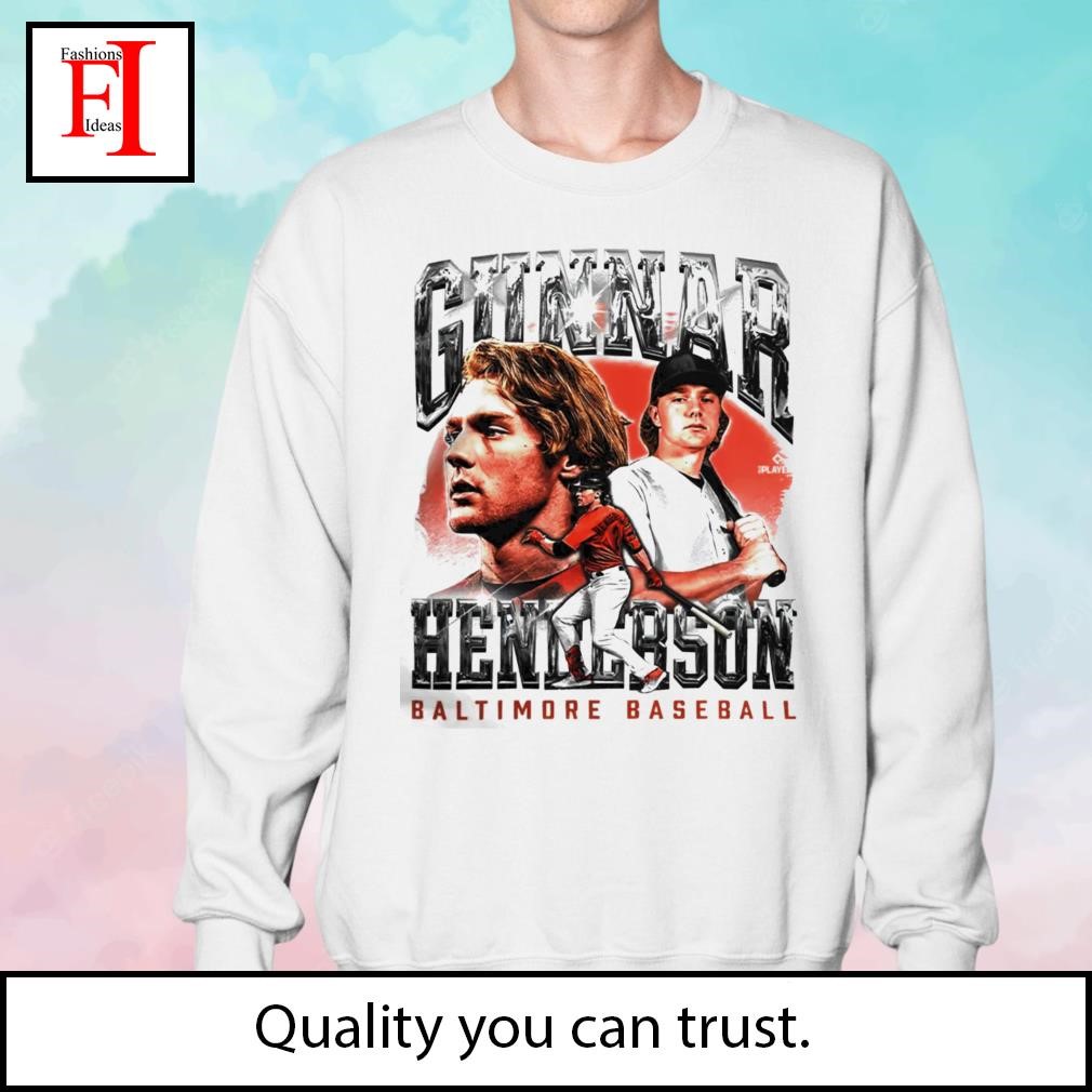 Official baltimore orioles gunnar henderson T-shirts, hoodie, tank top,  sweater and long sleeve t-shirt