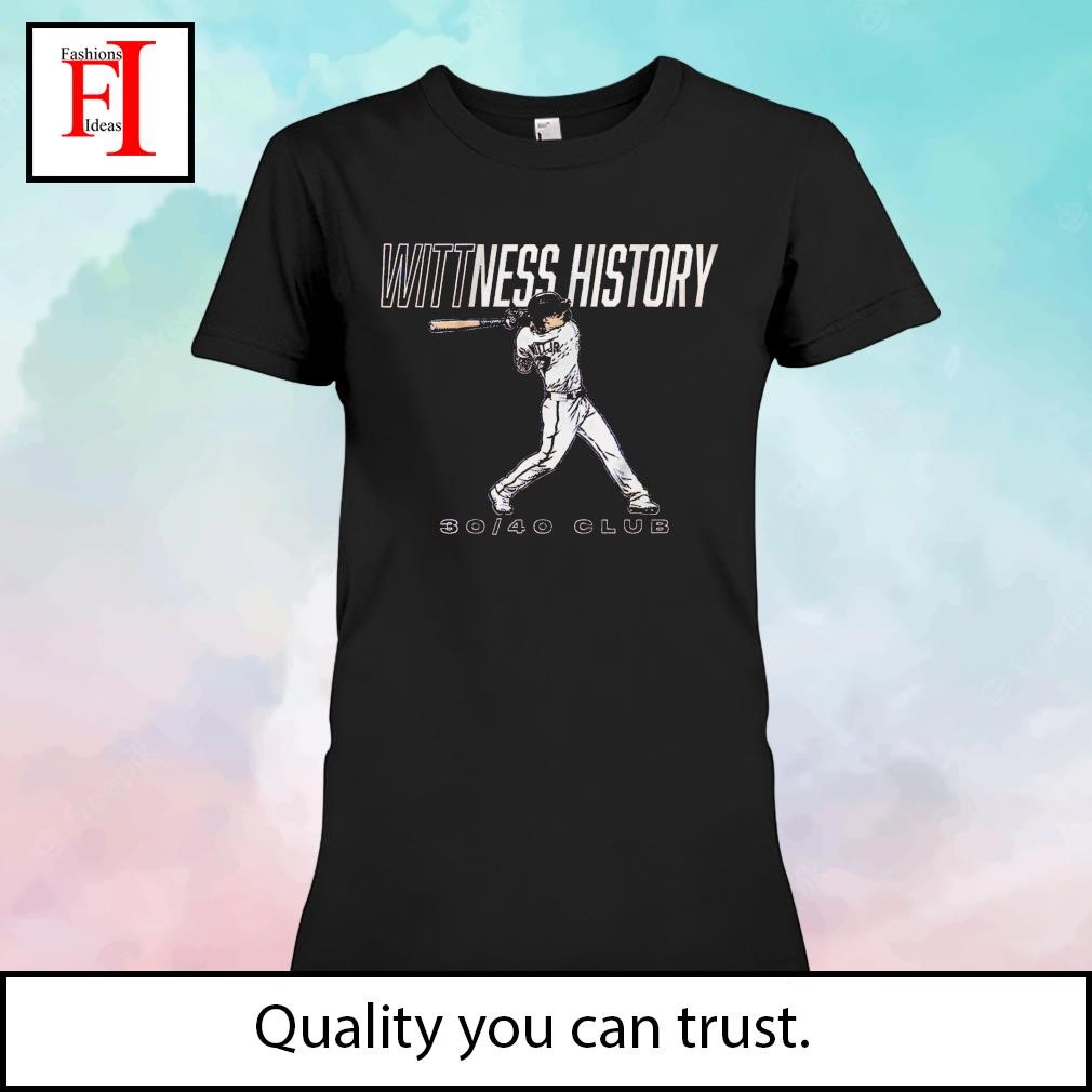 Official Bobby witt jr wittness history T-shirt, hoodie, tank top