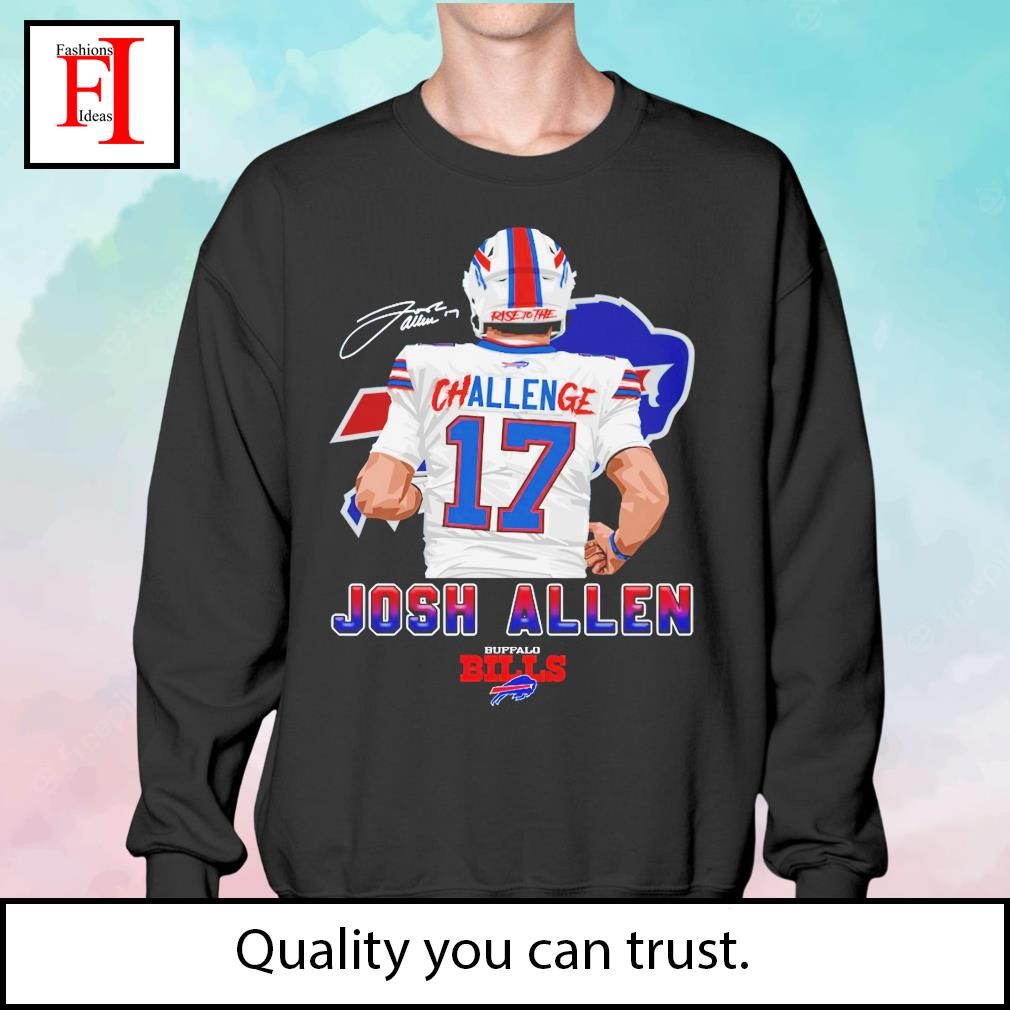 Official Buffalo Bills Challenge Josh Allen Signature t-shirt, hoodie,  sweater, long sleeve and tank top