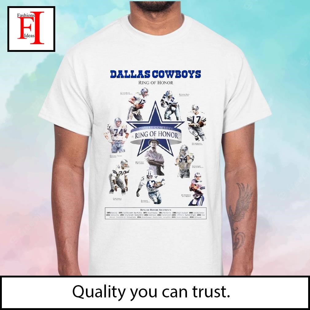 Dallas Cowboys ring of honor football shirt, hoodie, sweater, long