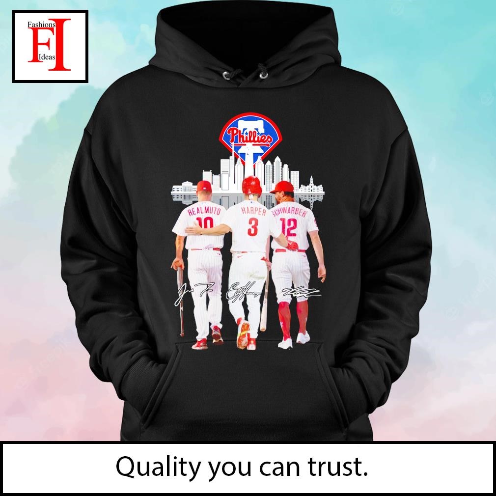 Philadelphia Phillies Harper Realmuto Schwarber shirt, hoodie