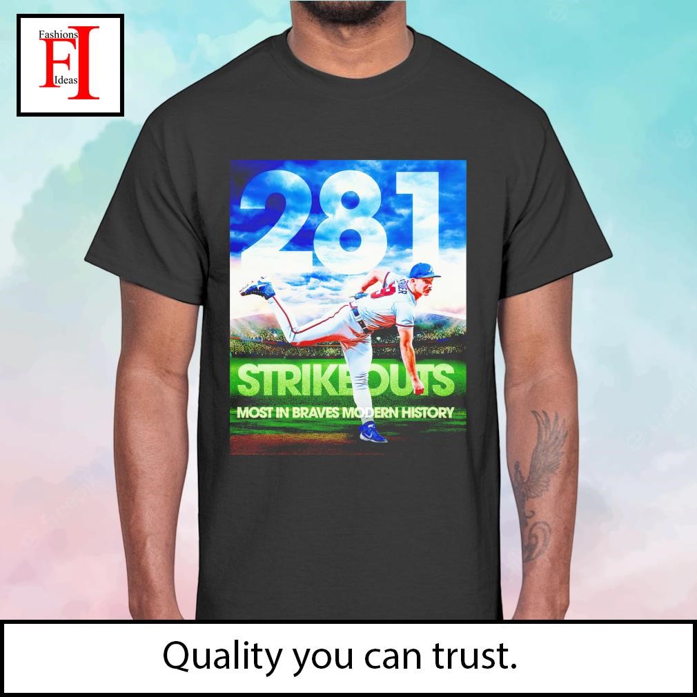 Spencer Strider 281 Strikeouts Most In Braves Modern History Shirt