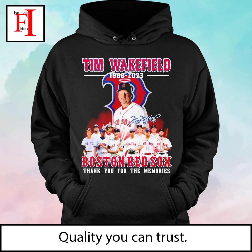 Official tim wakefield 1966-2023 Boston red sox thank you for the