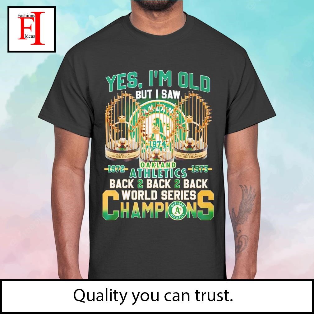 Oakland A's 1973 World Series Champs Shirt, hoodie, sweater, long sleeve  and tank top