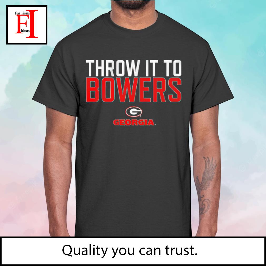 Official Georgia Brock bowers run shirt, hoodie, longsleeve tee