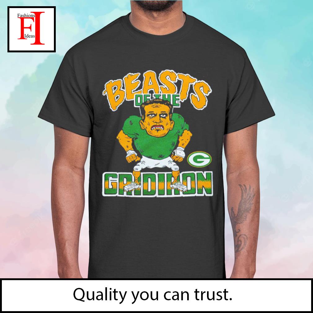 Green Bay Packers Beasts Of The Gridiron shirt - Limotees