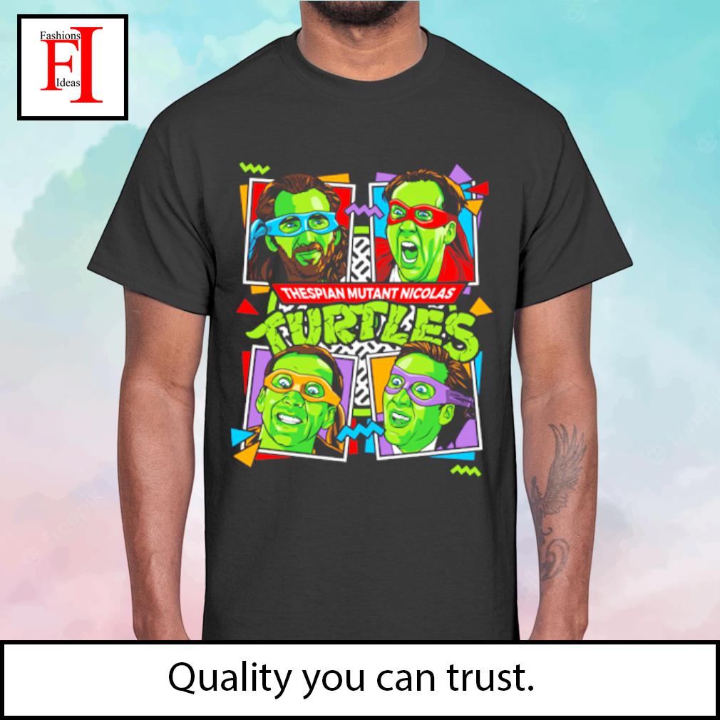 Thespian Mutant Nicolas Turtles T-Shirt