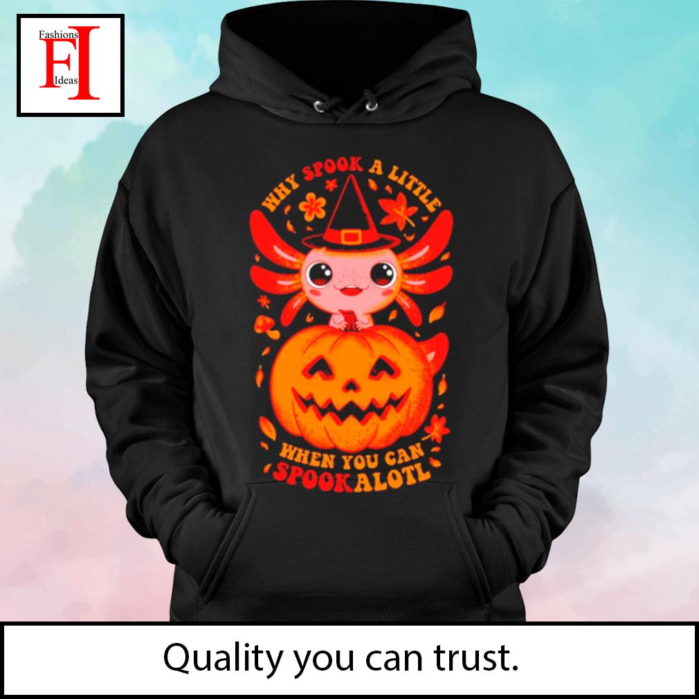 Why Spook a little when you can Spook Alotl s hoodie