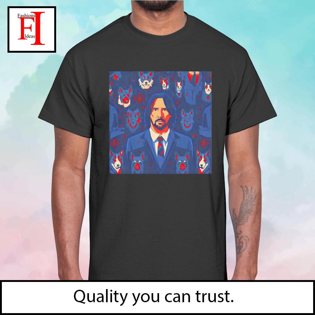 John Wick and the dogs graphic shirt