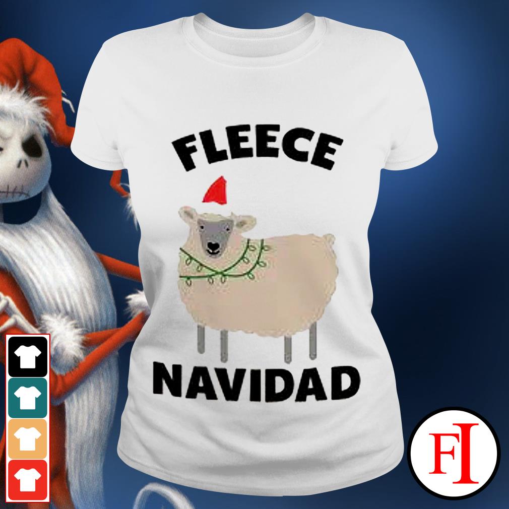 fleece navidad tshirt