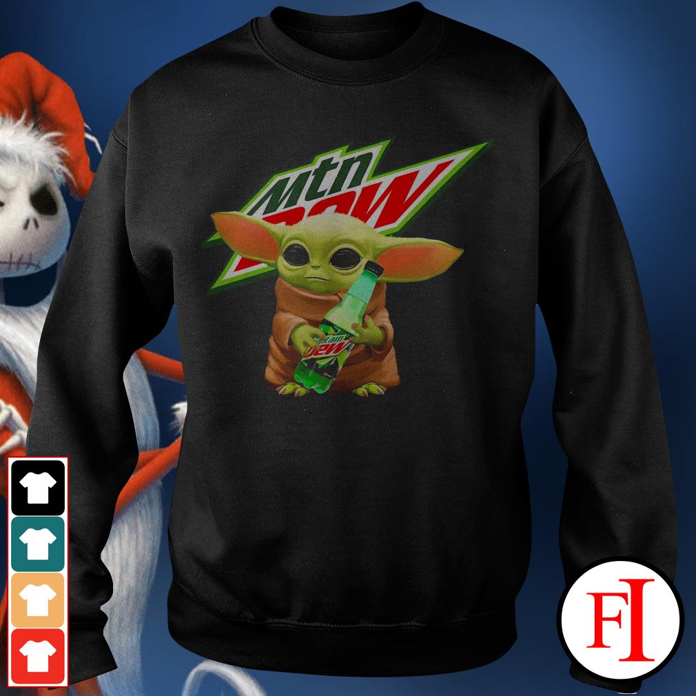 baby yoda mt dew shirt