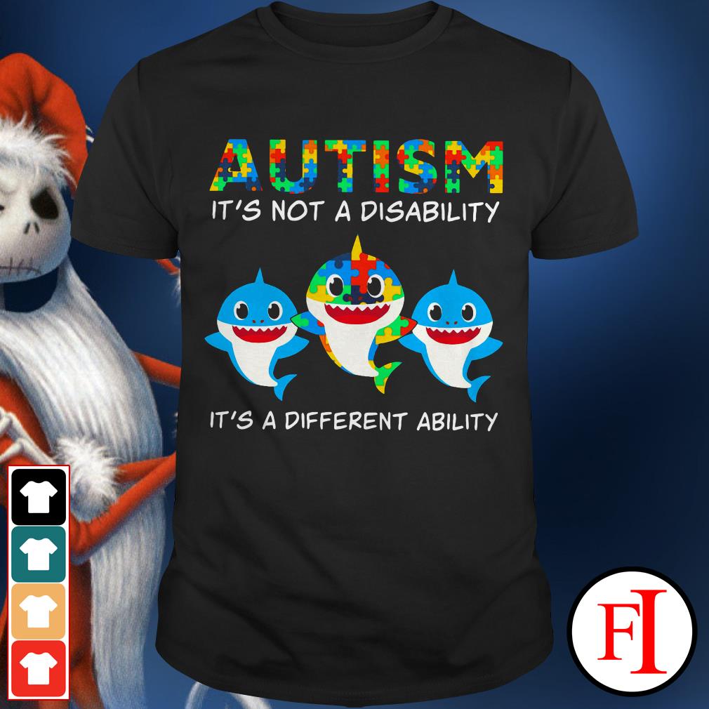 autism not a disability shirt