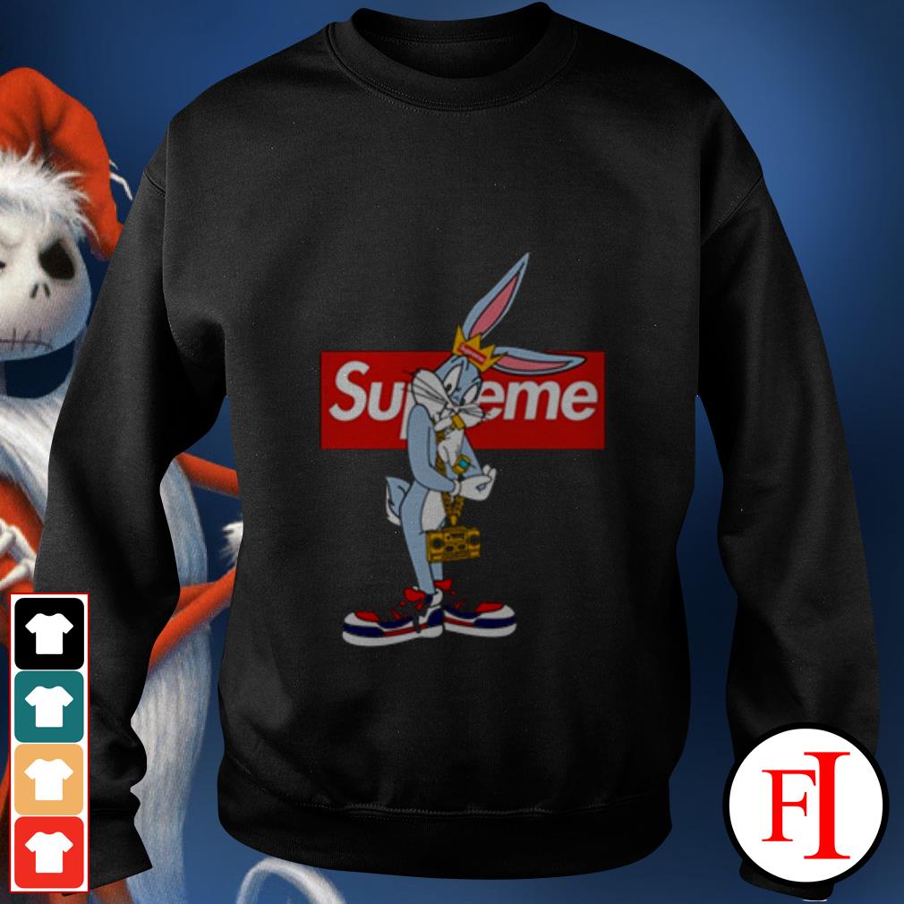 Supreme bugs clearance bunny sweatshirt