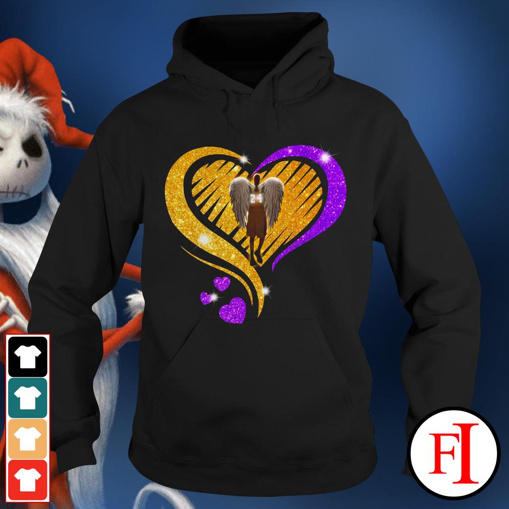 kobe gigi heart hoodie