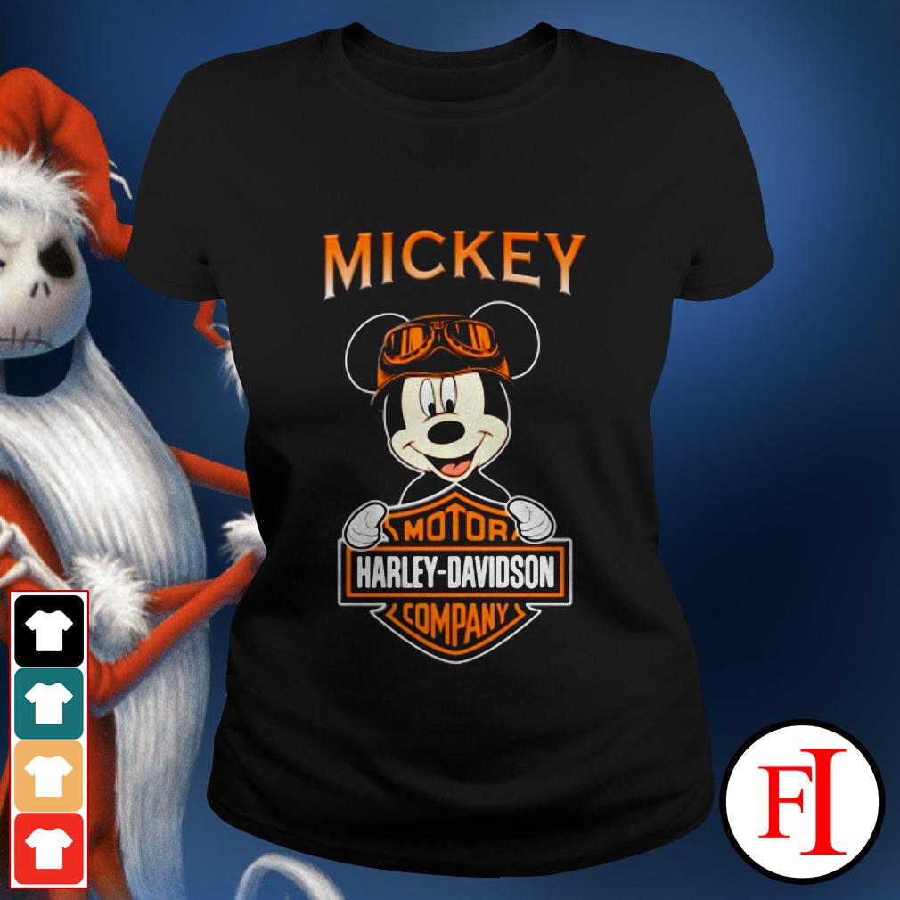 Mickey mouse hotsell harley davidson t-shirt