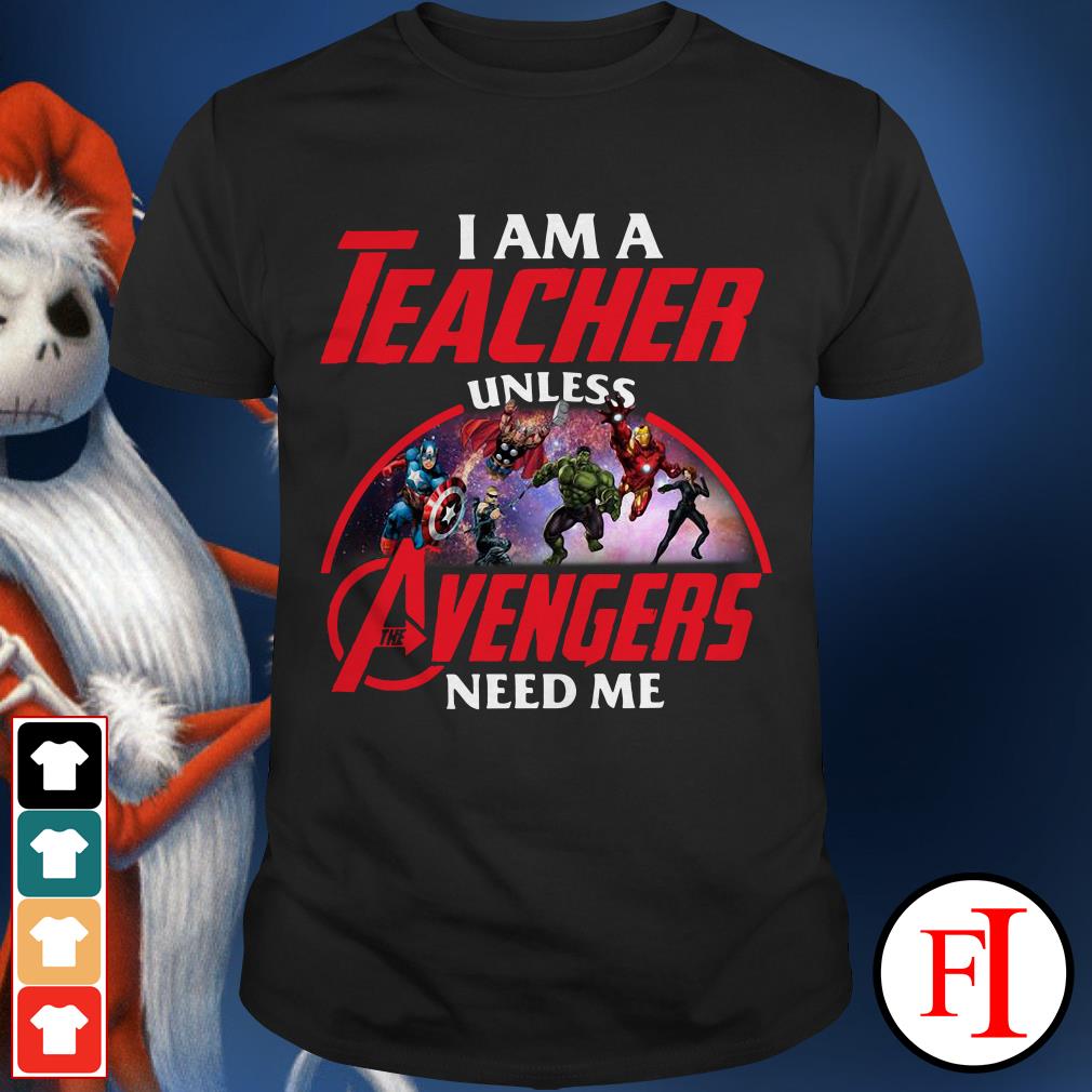 Avengers best sale teacher shirt