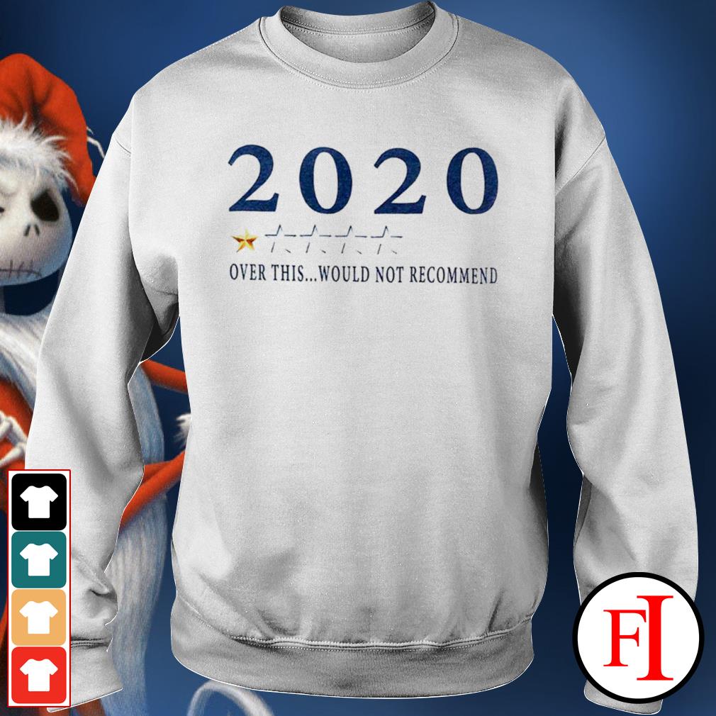 2020 would not recommend sweatshirt