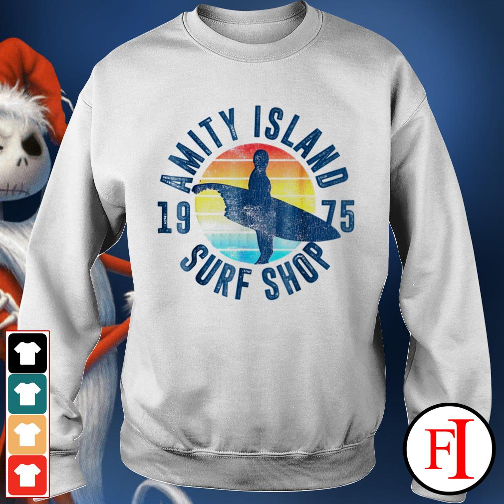 amity island surf shop t shirt