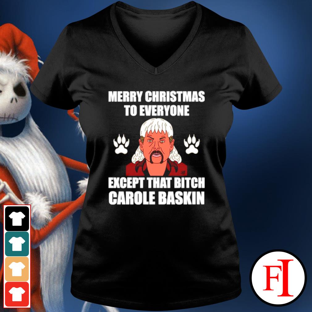 merry christmas to everyone except carole baskin