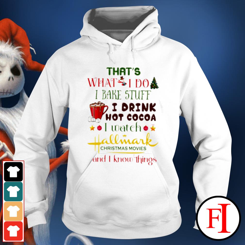 hallmark and hot cocoa shirt