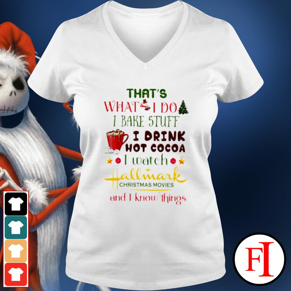 hallmark and hot cocoa shirt